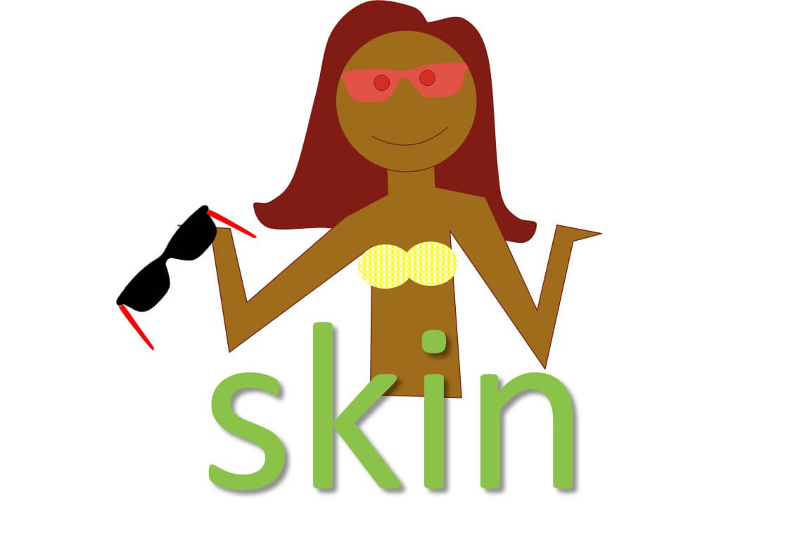 idiomatic expressions with body parts - skin