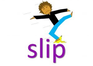 phrasal verbs with slip