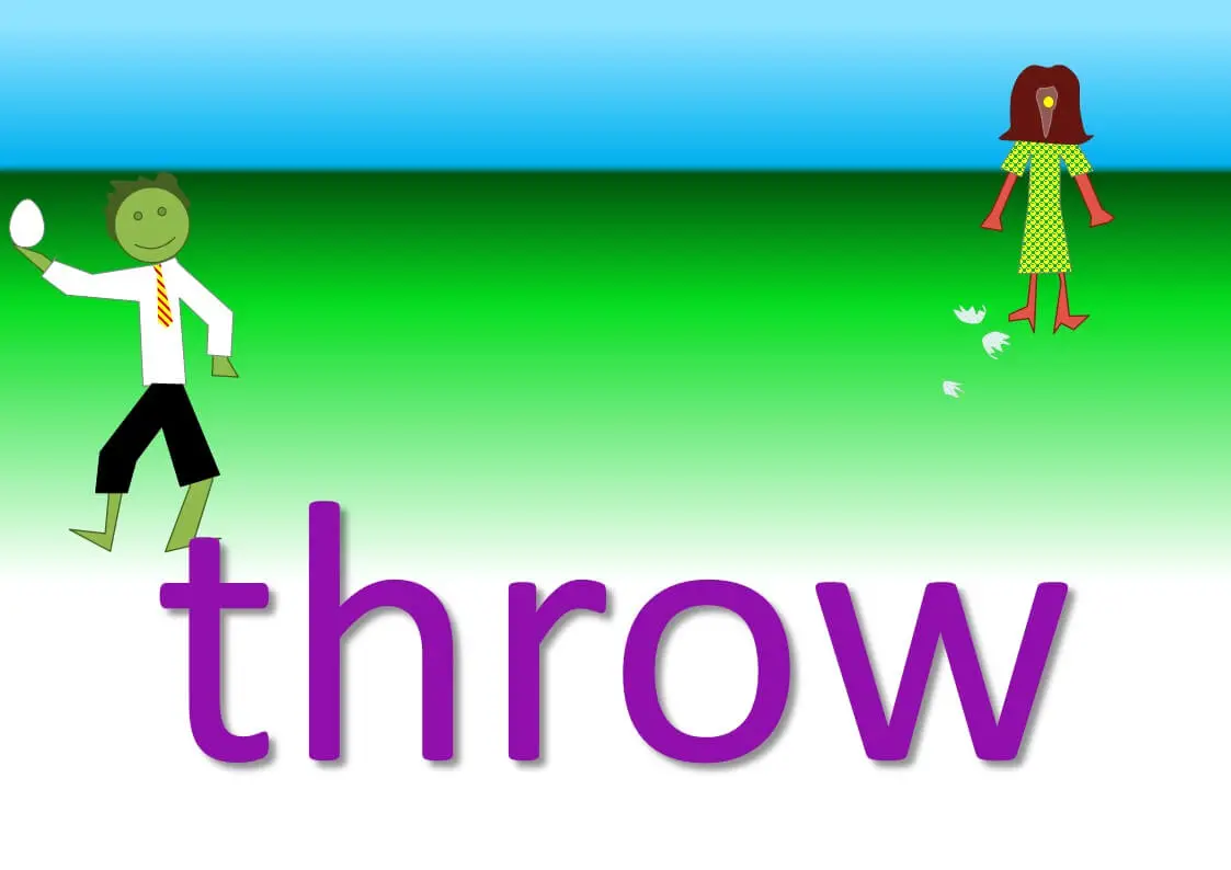 phrasal verbs with throw