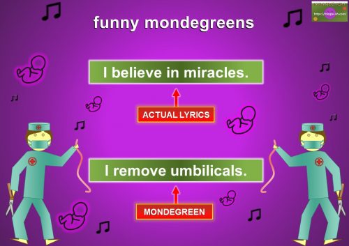 misheard lyrics - I remove umbilicals