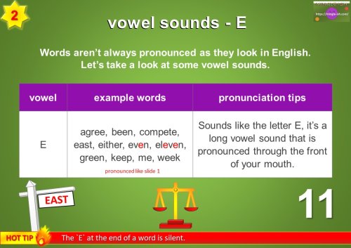 vowel sounds - E (long vowel sound)1