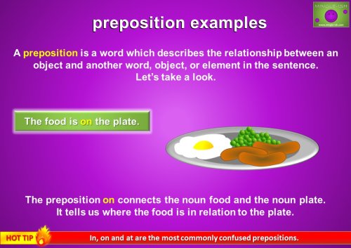 preposition examples