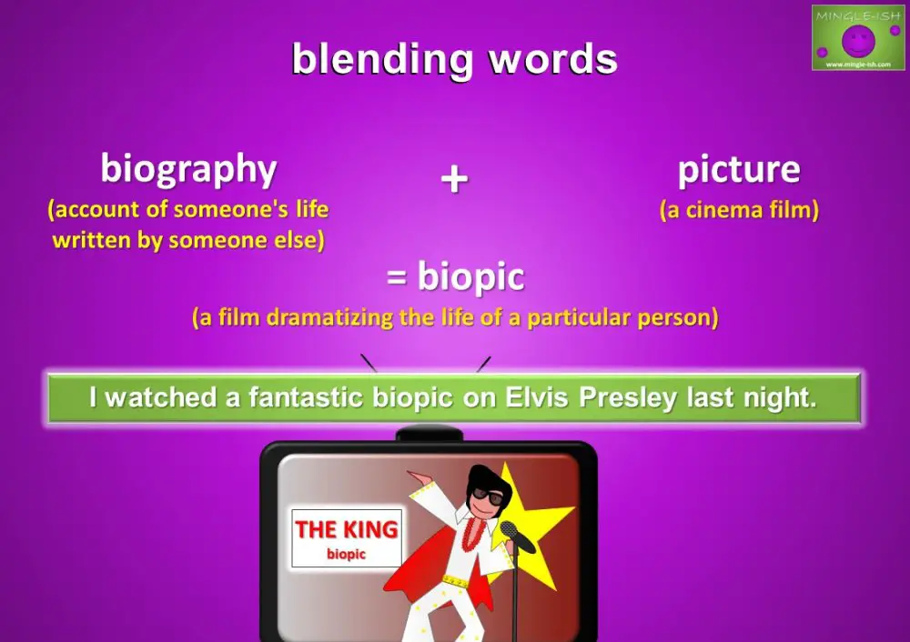 Blending words in English - Mingle-ish