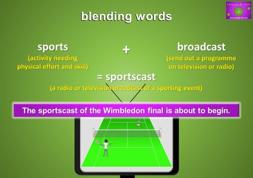 sportscast meaning