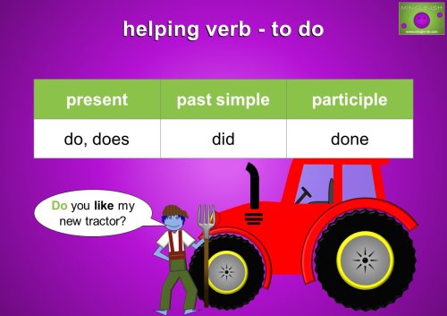 helping verb do