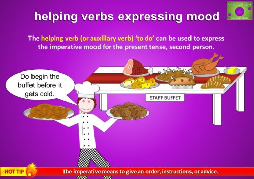 helping verb to do expressing imperative mood