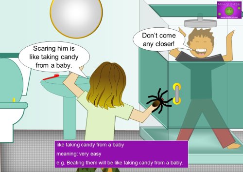 candy idioms and expressions - like taking candy from a baby