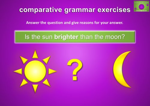 comparative grammar exercises5