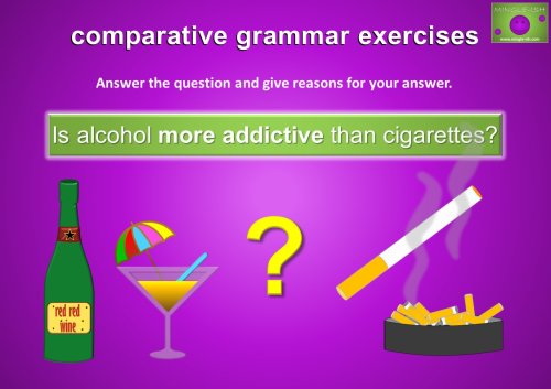 comparative grammar exercises8