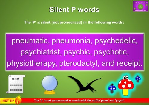 silent p words