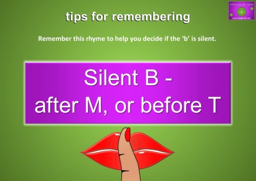 tips for remembering - after M, or before T