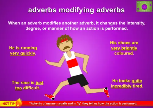 examples of adverbs modifying adverbs.