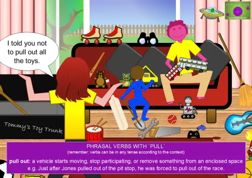 pull out meaning and examples