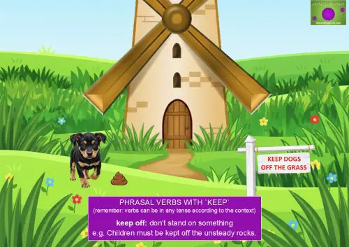 keep off meaning and examples