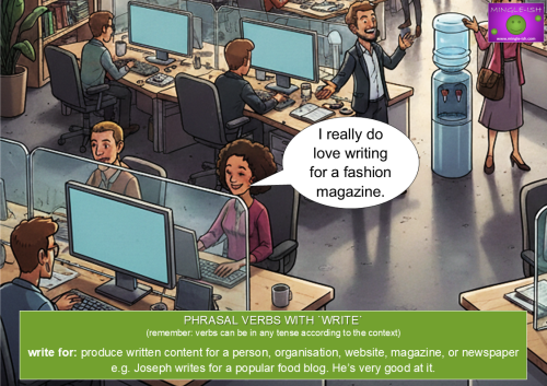 Team of professionals working in a modern open-plan office for a magazine.