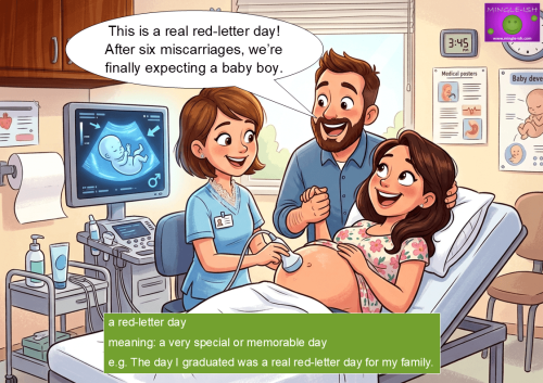 Couple celebrating a baby scan after discovering they are expecting a baby boy, illustrating a red-letter day